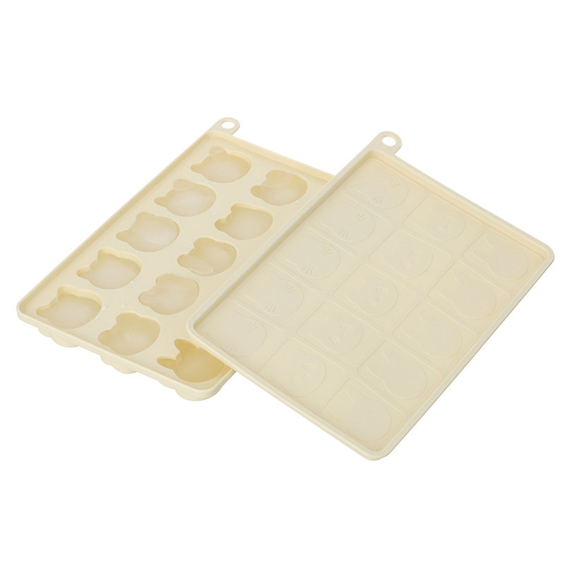 再利用可能なPEキューブトレイ金型簡単リリースフレキシブル食器洗い機対応自家製アイスキューブトレイBPAフリー